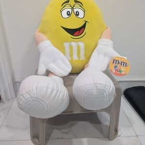 M&M's Yellow Plush Toy